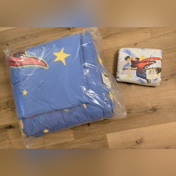 New Vintage Harry Potter⚡️Quidditch Hedwig Comforter/Blanket Full Size sheets